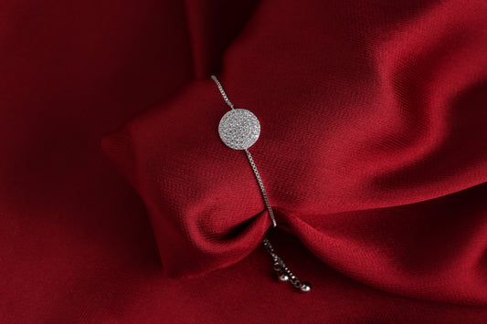 Pave Circle Bracelet