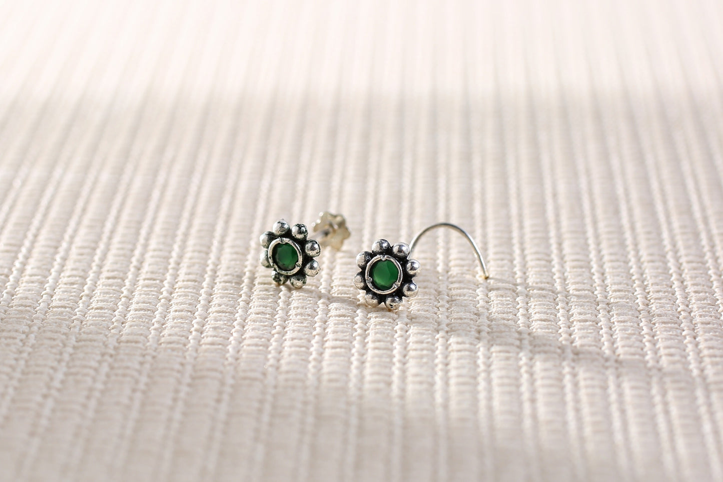 Green Oxidized Nosepin