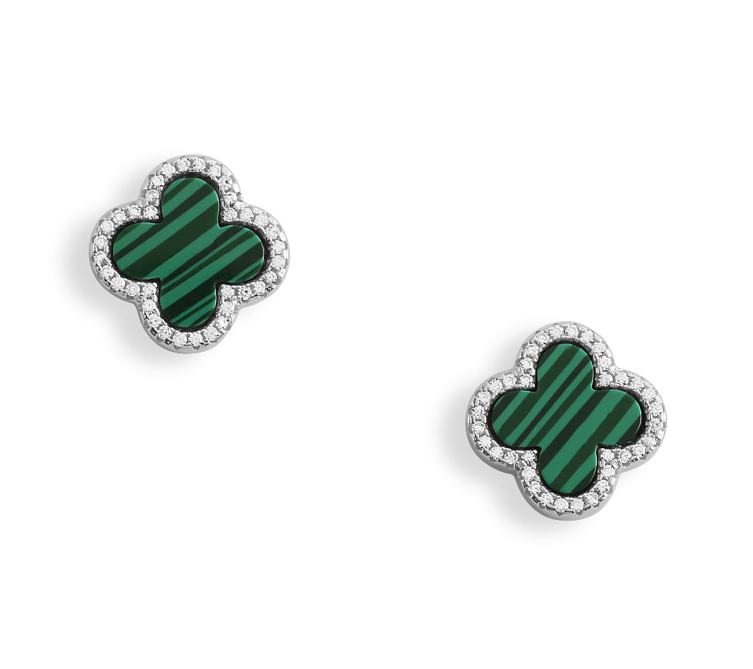 Clover Malachite Tops