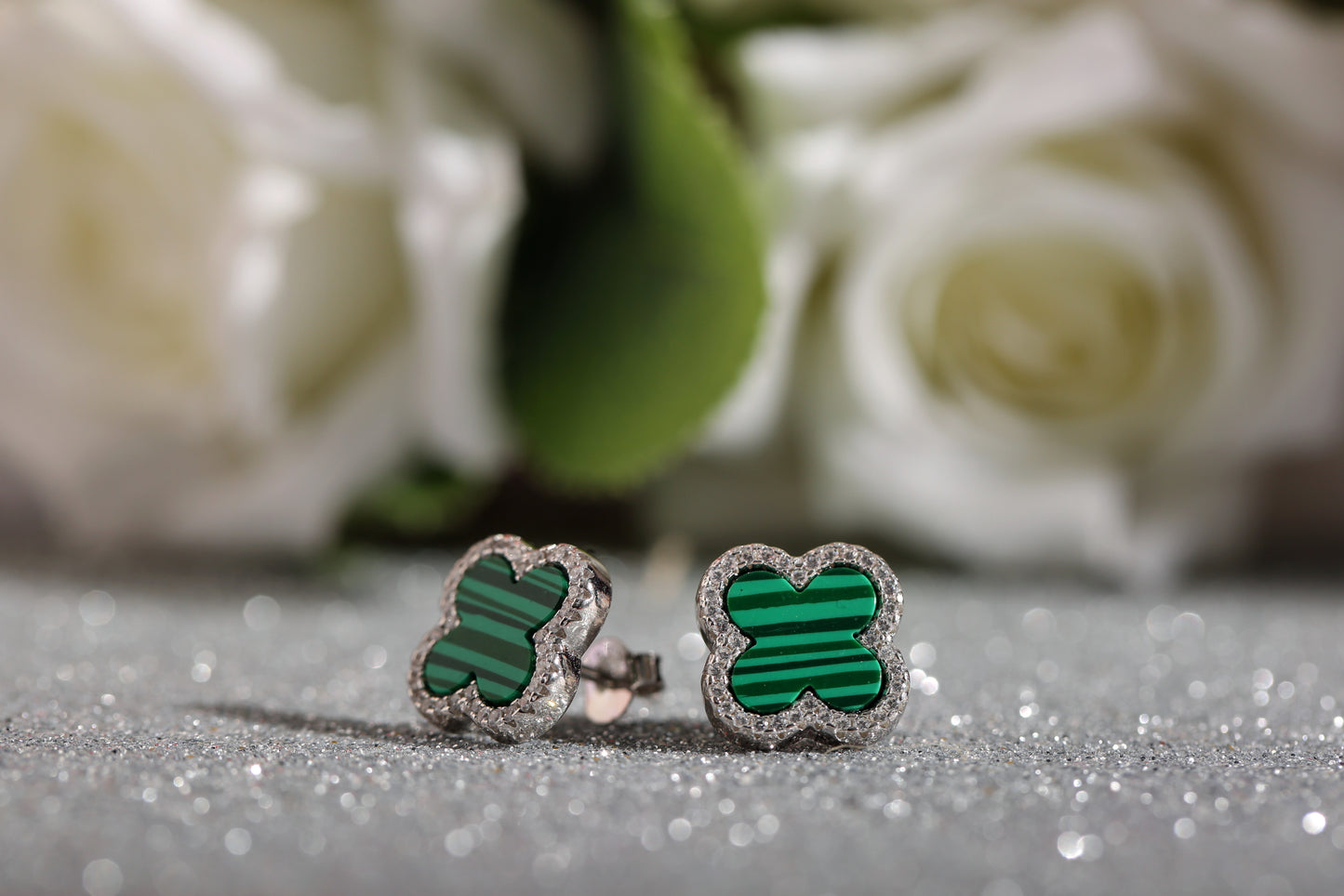 Clover Malachite Tops