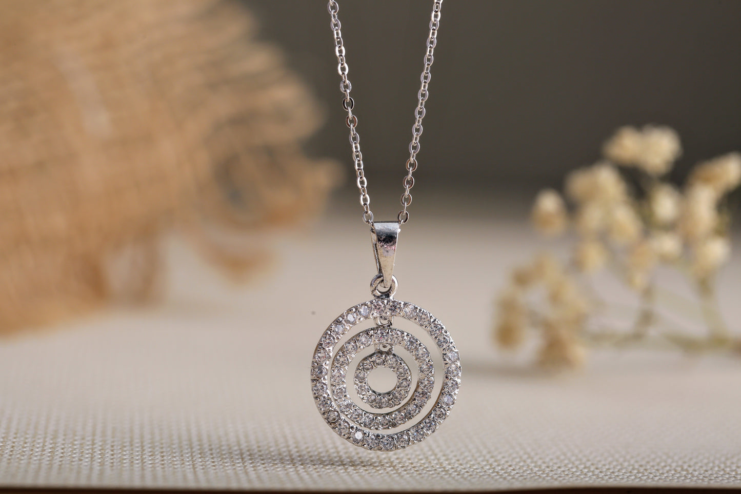 Tri Circle of Life Necklace
