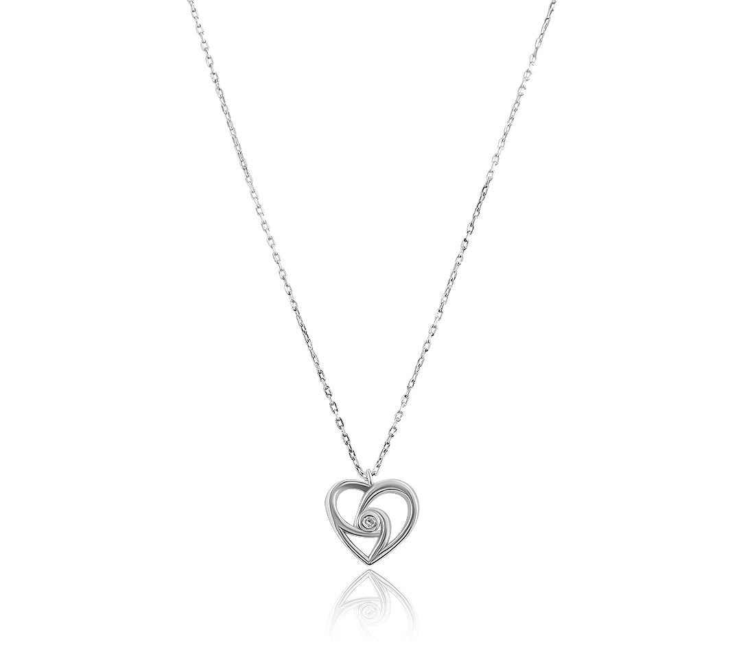Heart Necklace (Diamond)