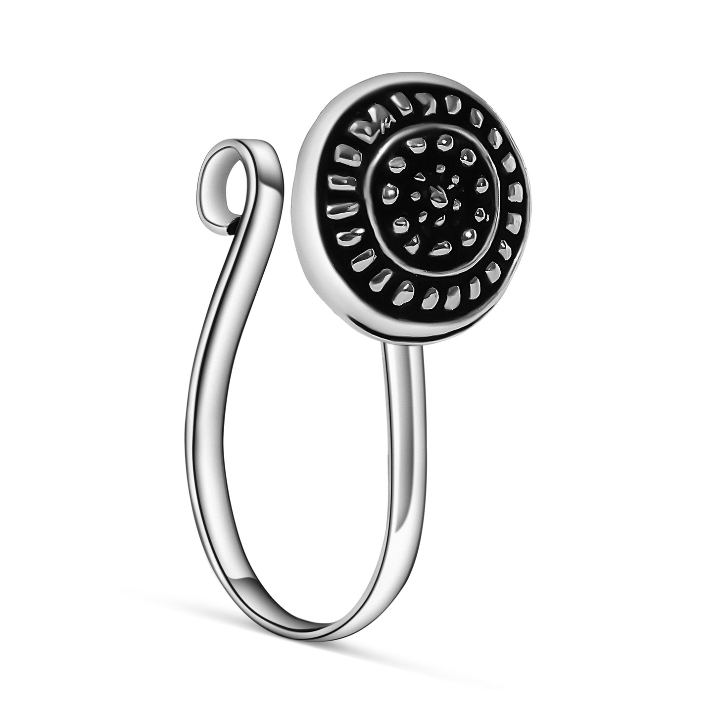 Khoobsoorat Silver Nosepin (Clip on)