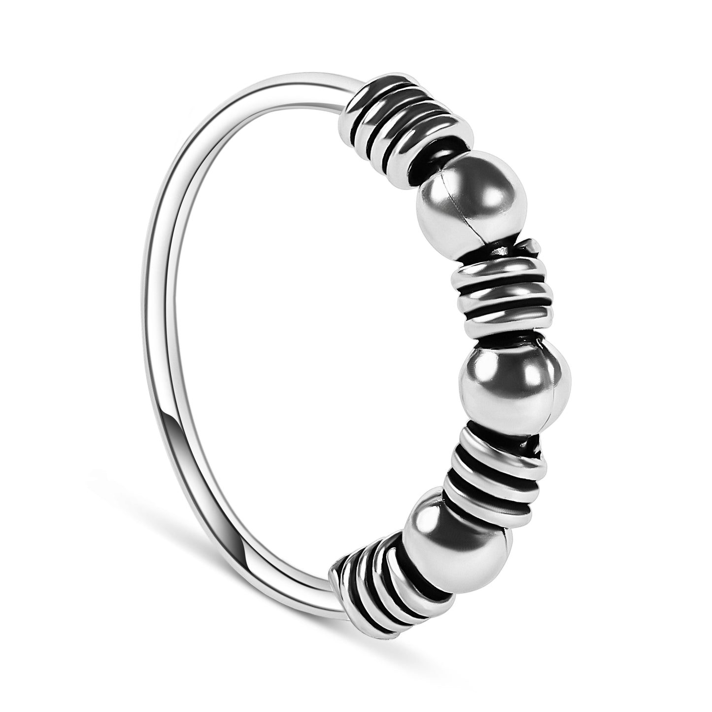 Bahar Silver Nose Ring