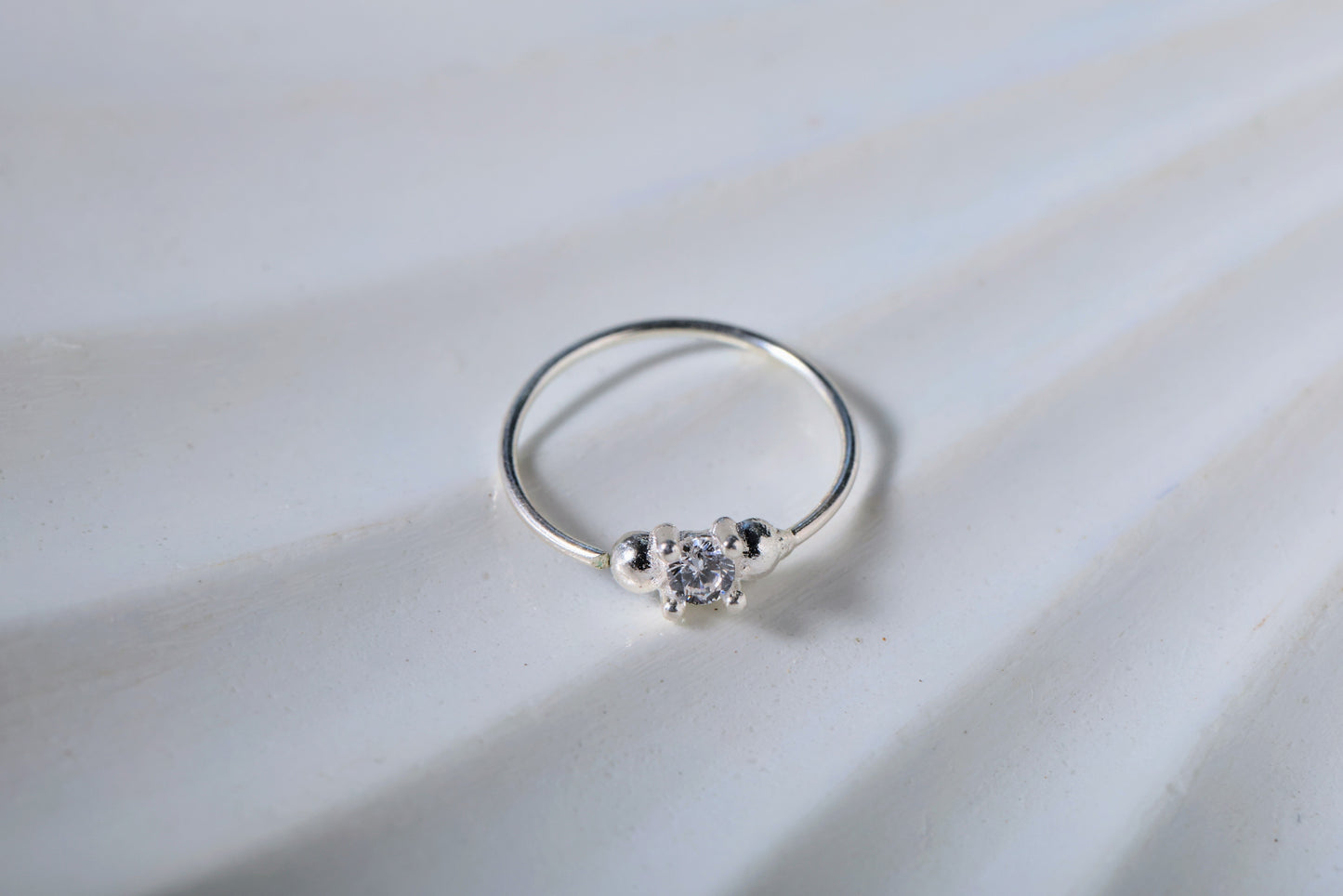 Diva Silver Nose Ring