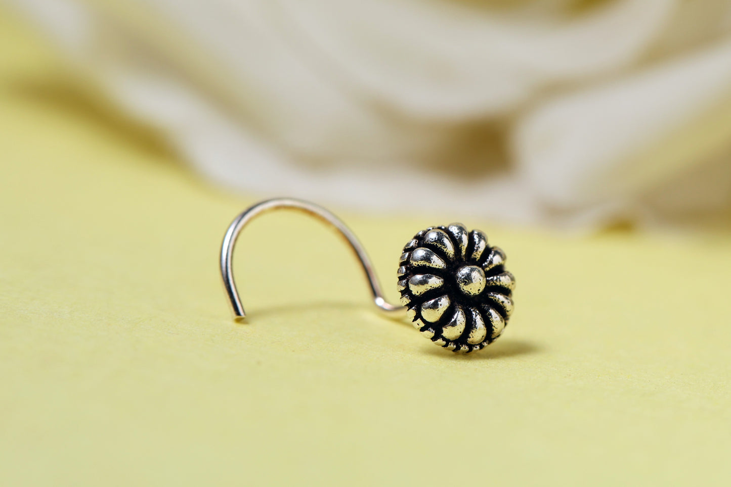 Susan Silver Nose Pin