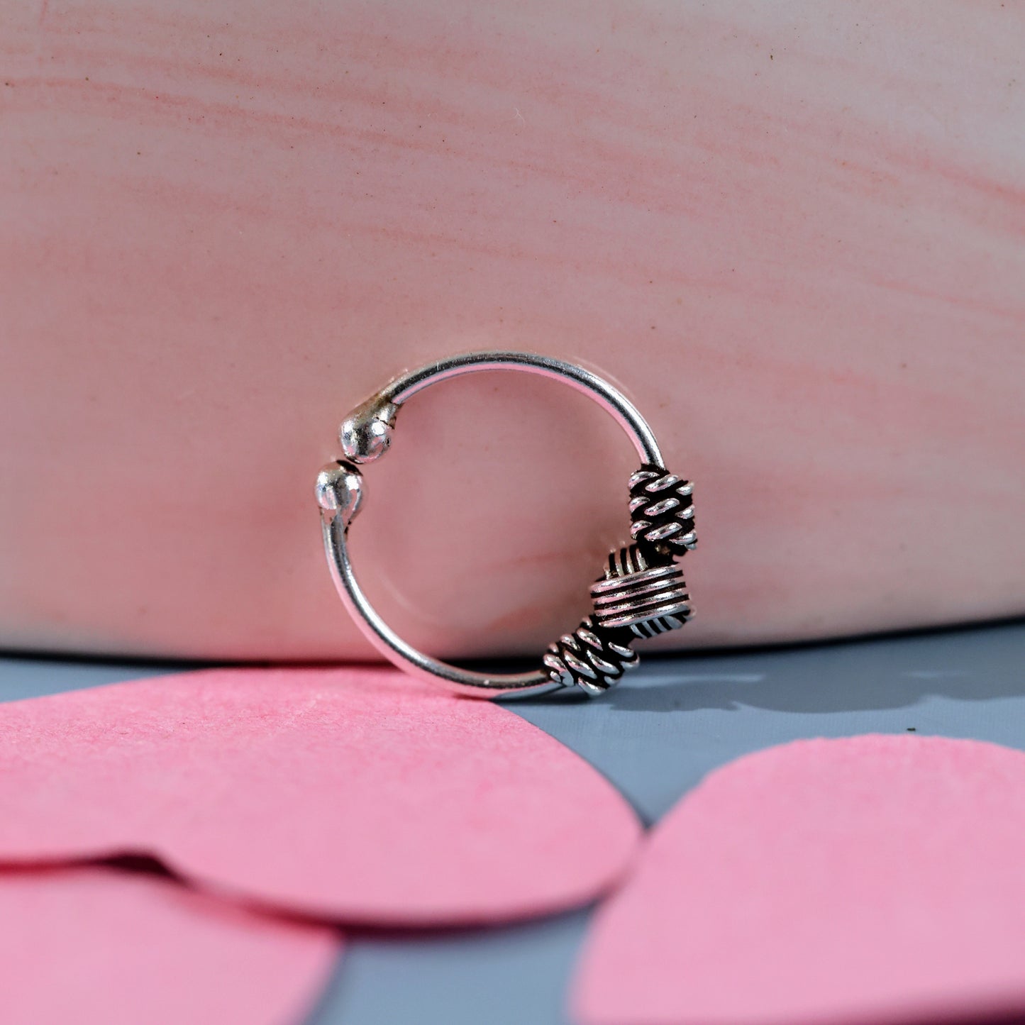Knot Story Nose Ring (clip on)