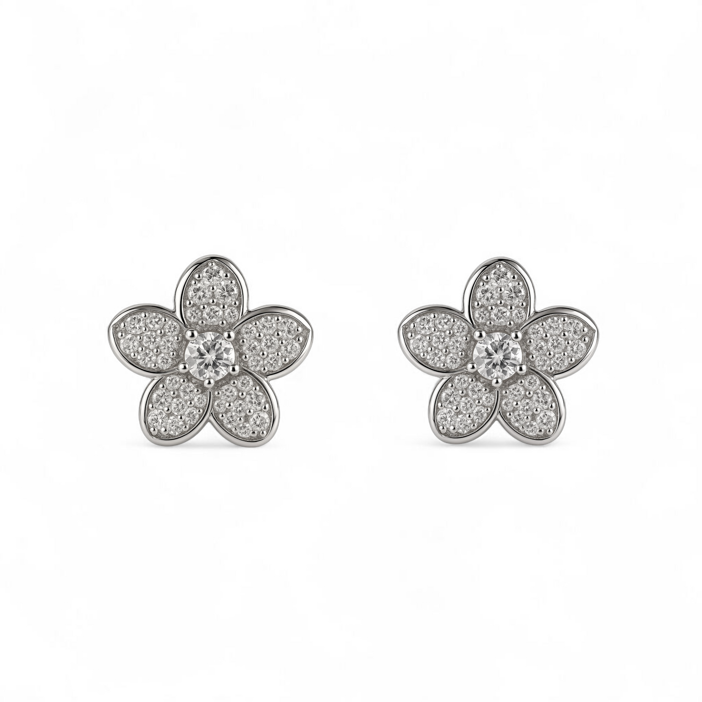 Little Flower Zirconia Tops