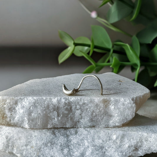 Crescent Nose Pin