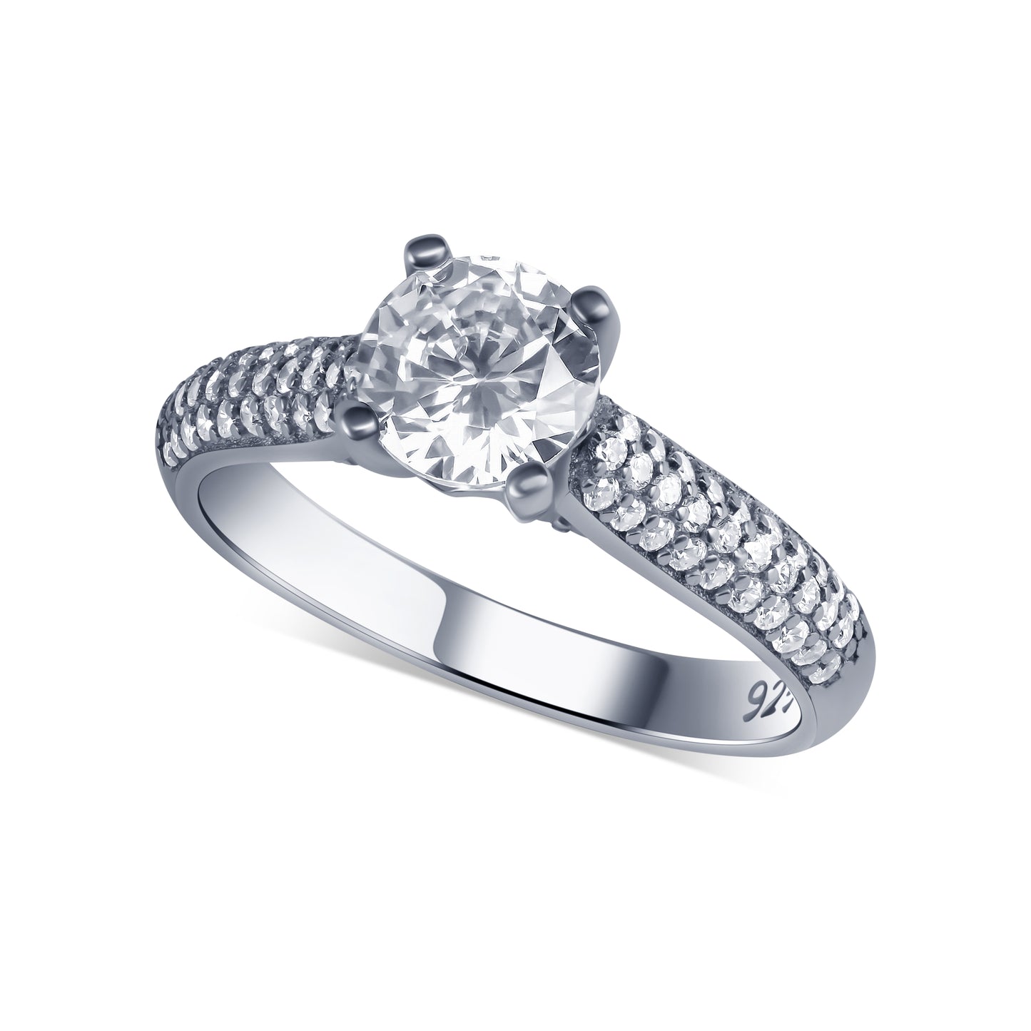Loving Loud Solitaire Ring