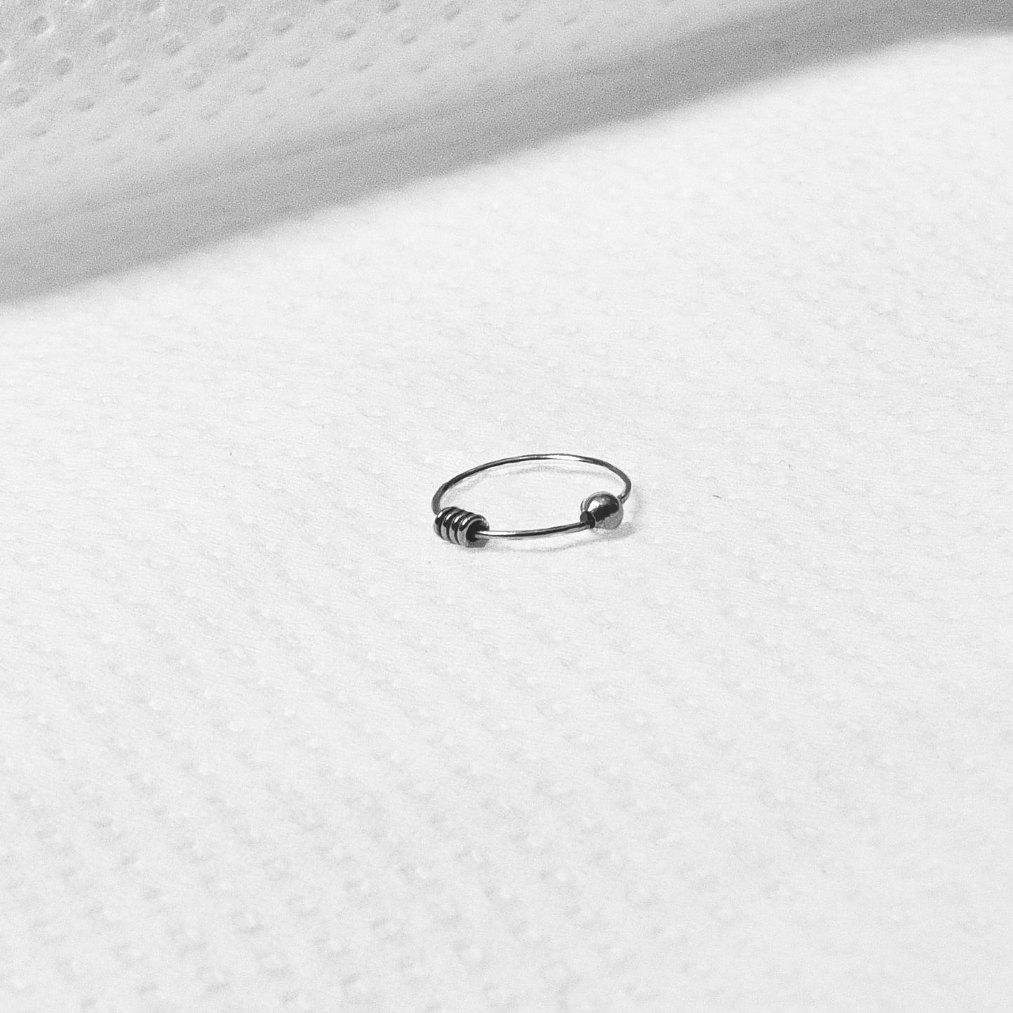 twisted wire nose ring