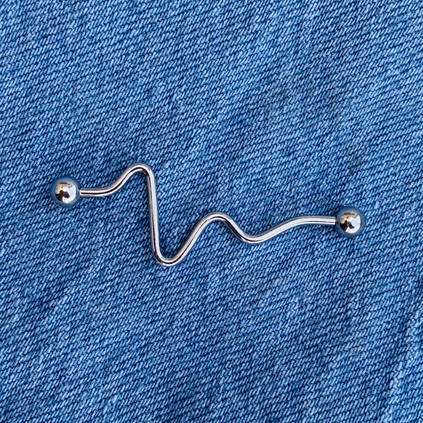 Sound Wave Industrial Piercing
