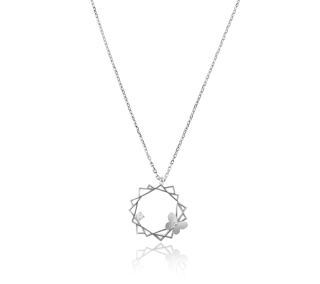 Wreath Necklace(Diamond)