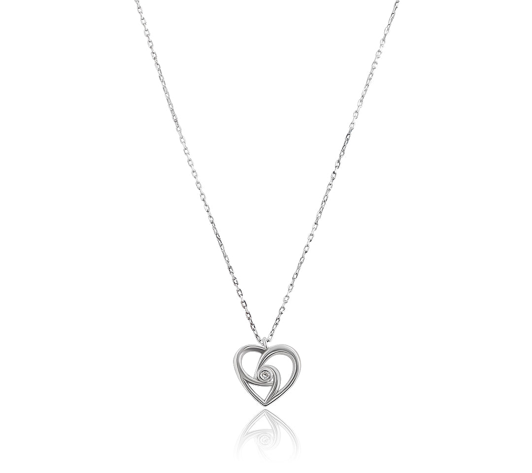 Heart Necklace (Diamond)