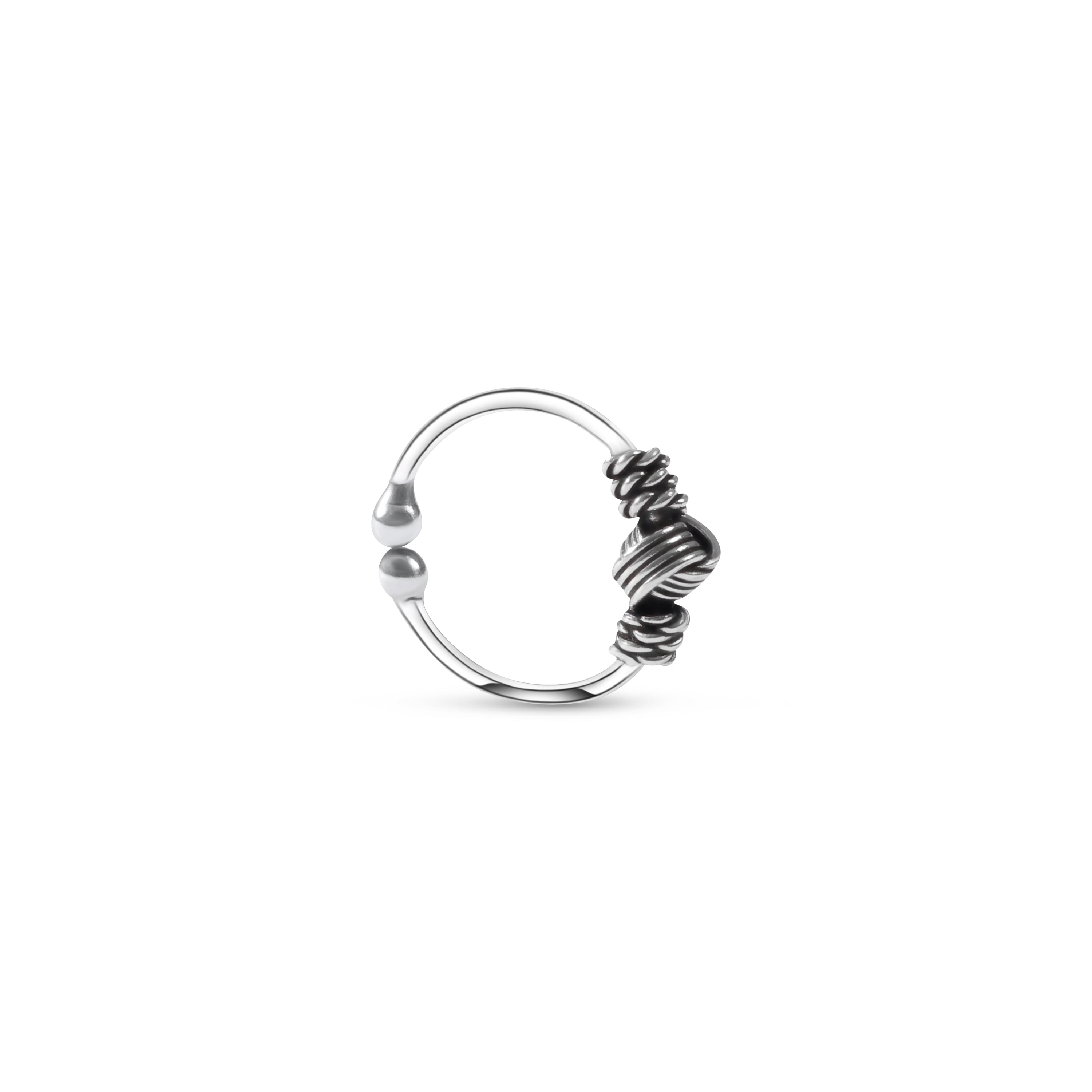 Knot Story Nose Ring (clip on)