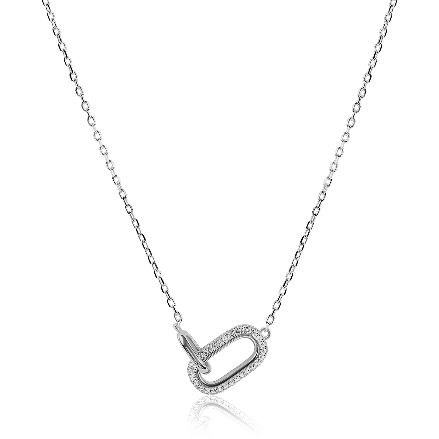 Heartfelt Emotions Silver Necklace