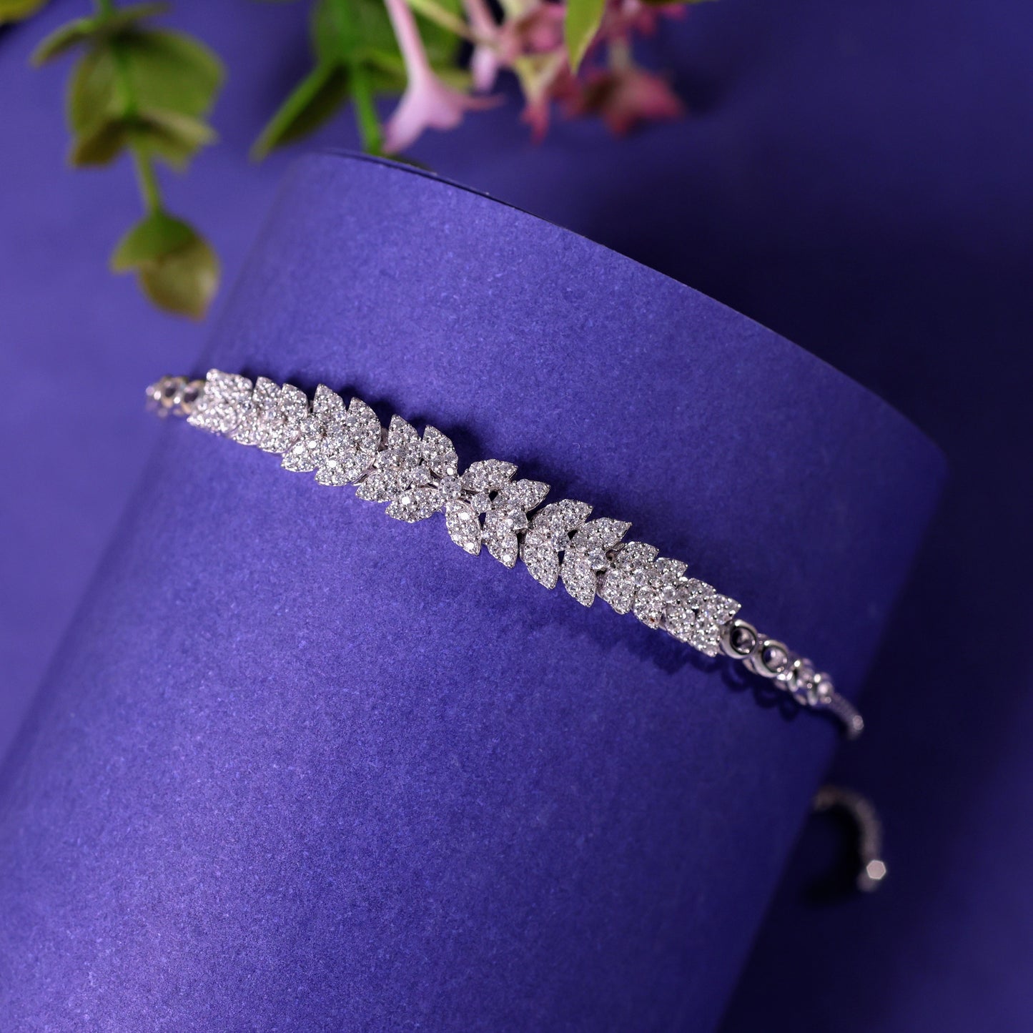 Glittering Treasure Silver Bracelet