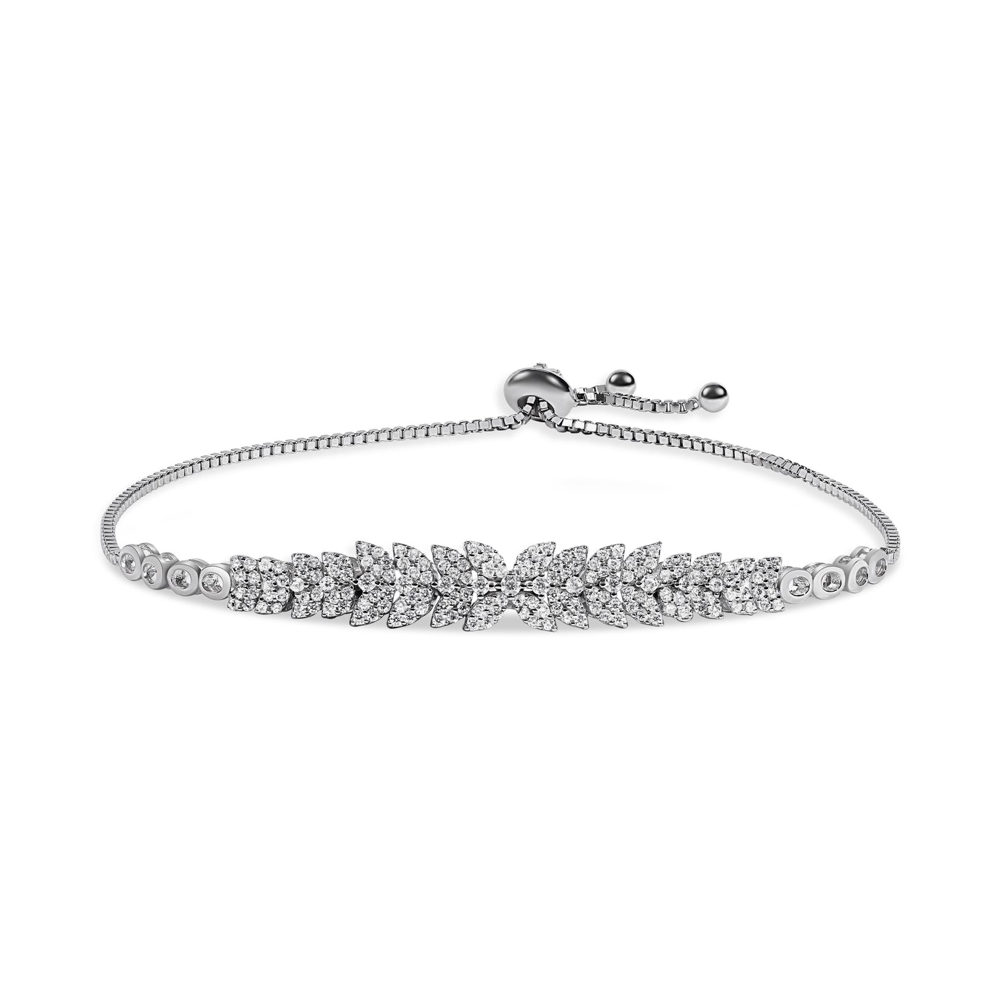 Glittering Treasure Silver Bracelet