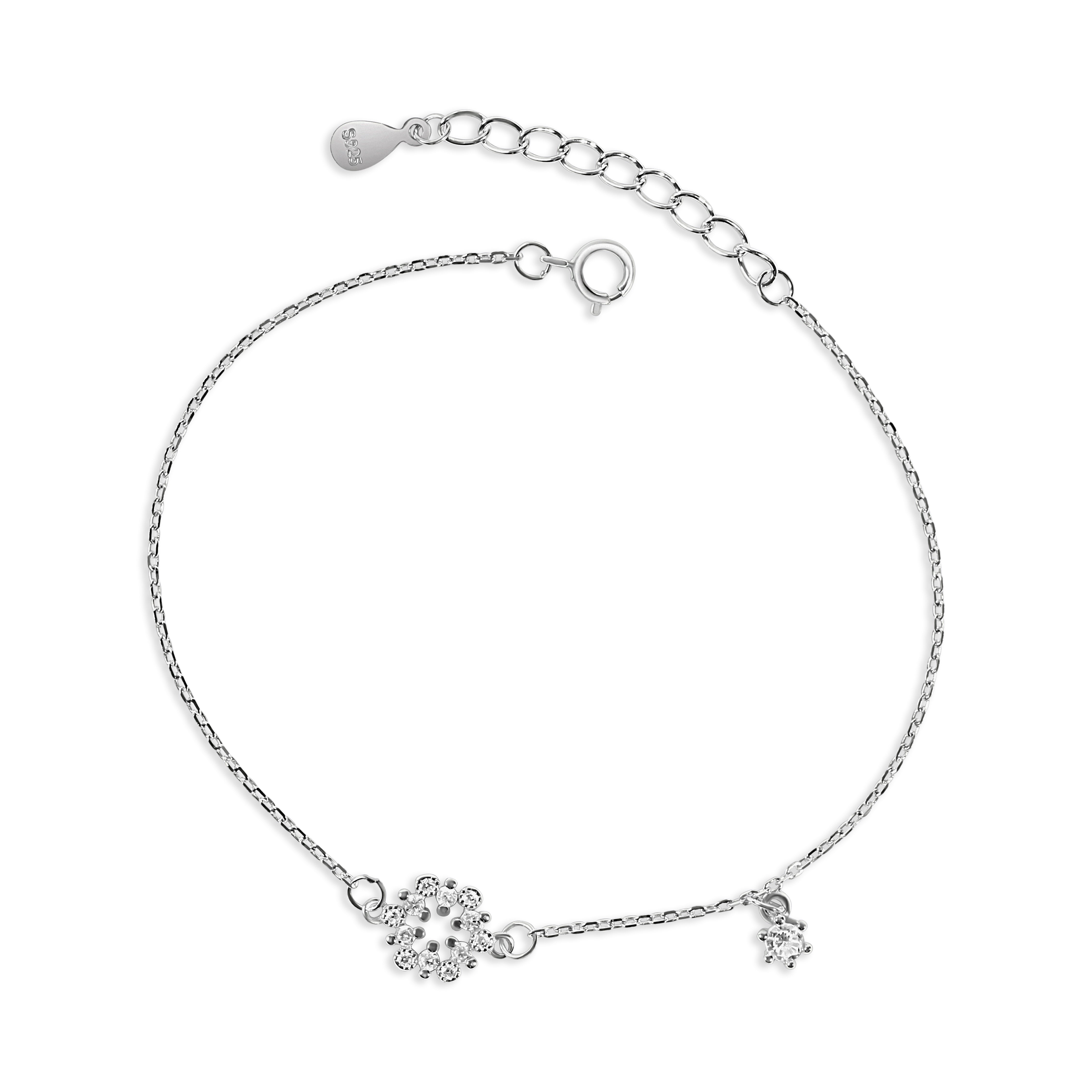 Frilly Silver Bracelet