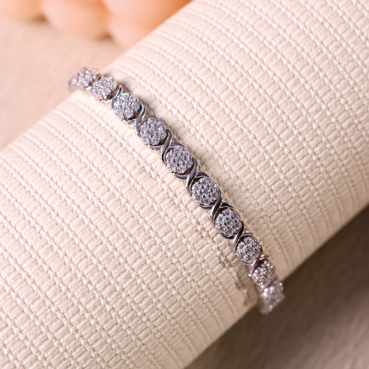 Gleaming Silver Bracelet