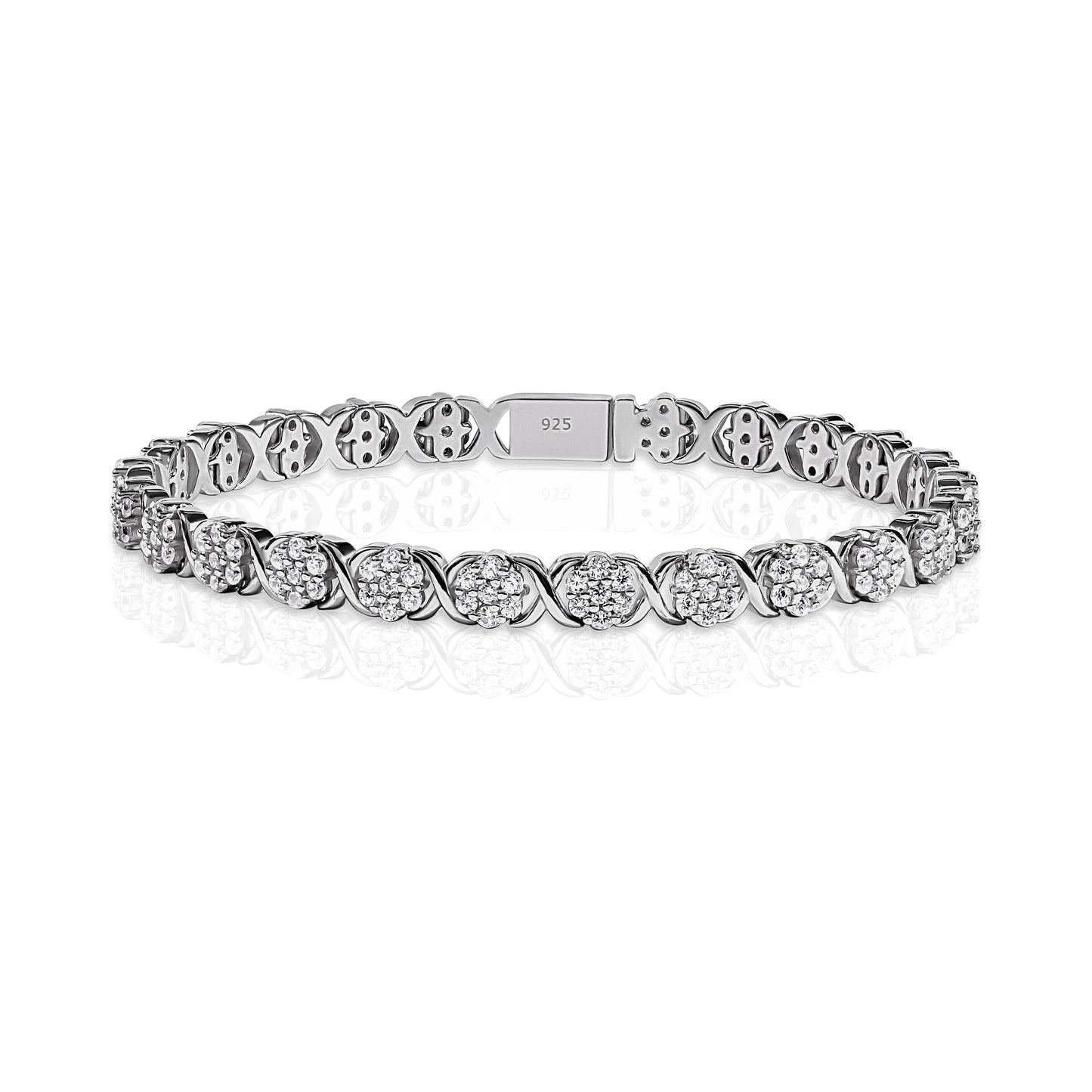 Gleaming Silver Bracelet