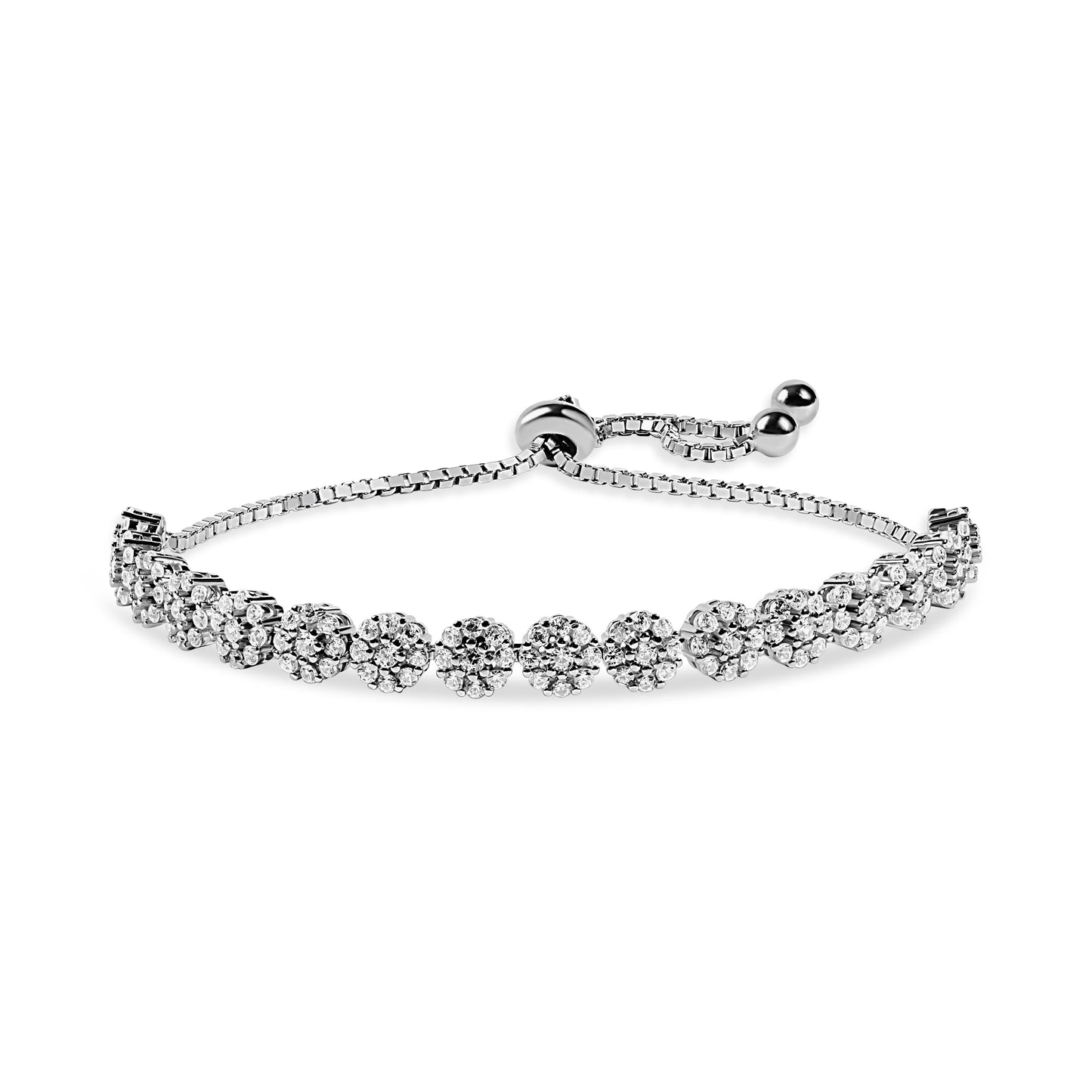 Floret Silver Bracelet