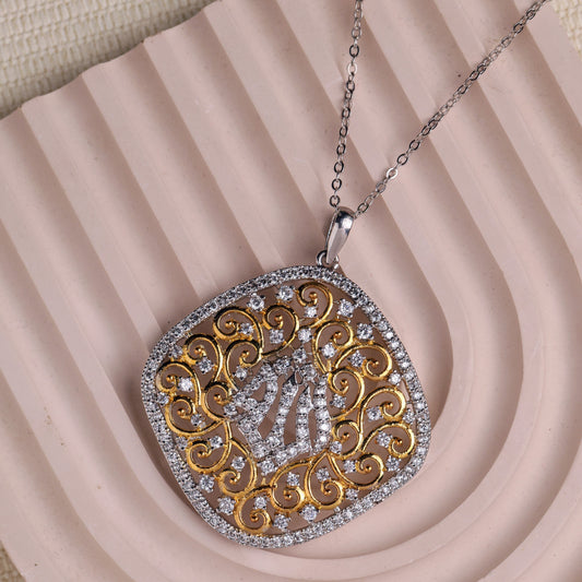 Ethereal Allah Necklace