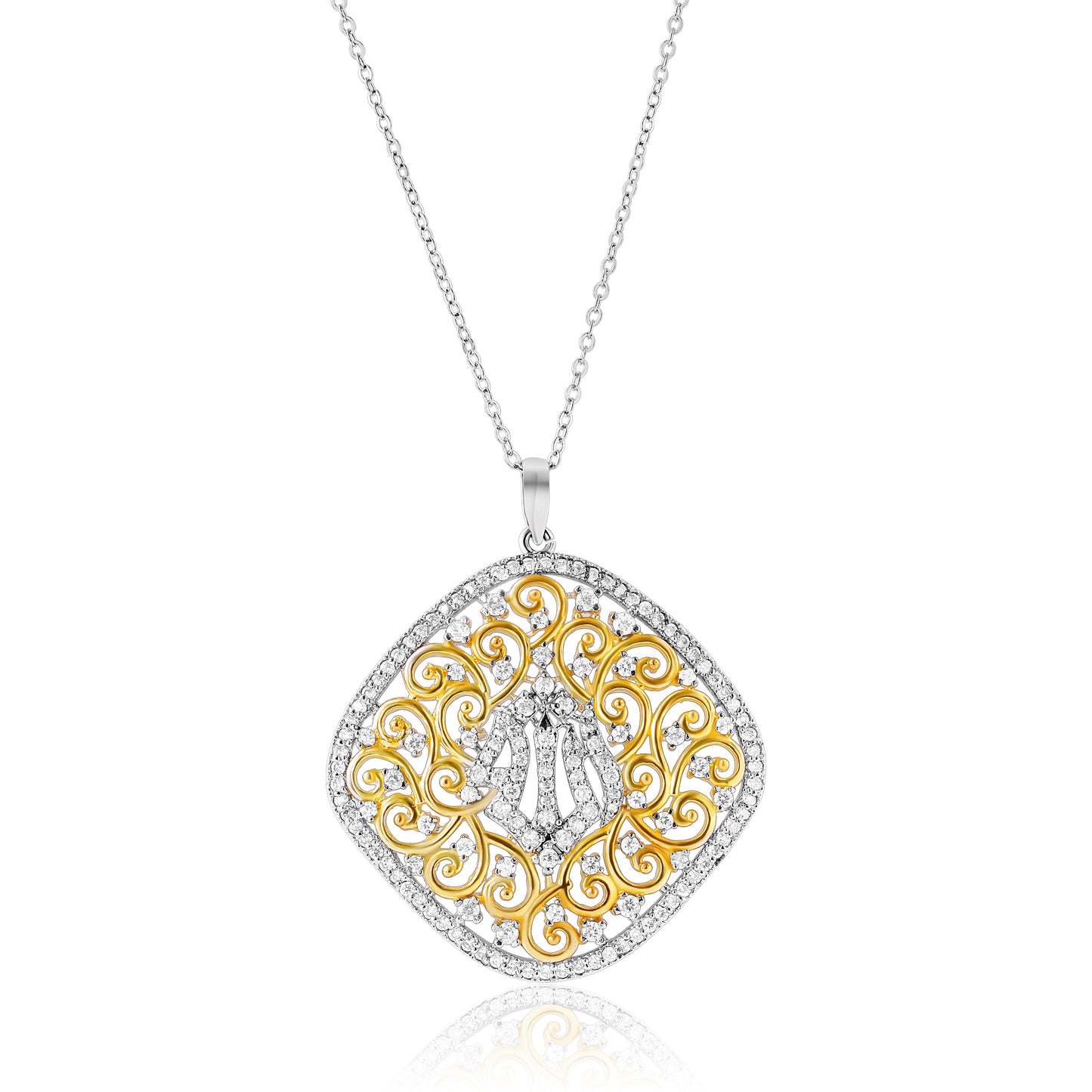 Ethereal Allah Necklace