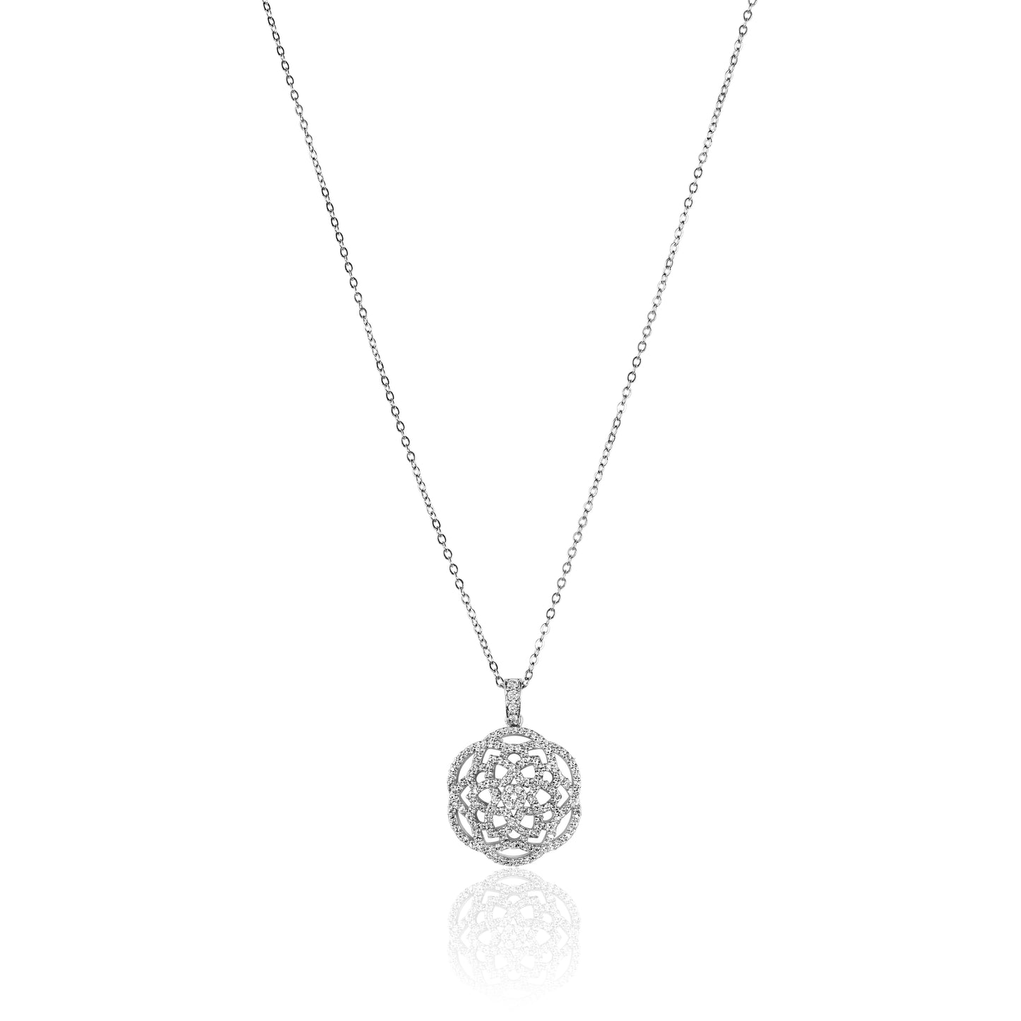 Echoes Elegance Zirconia Necklace