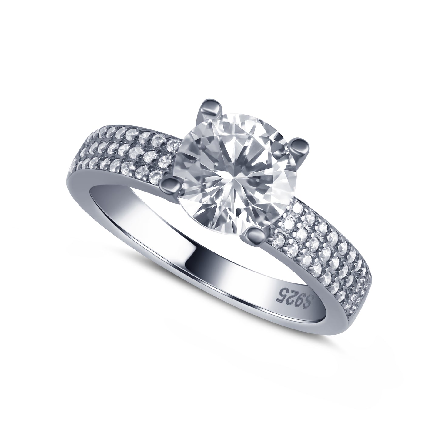 My Other Half Solitaire Ring