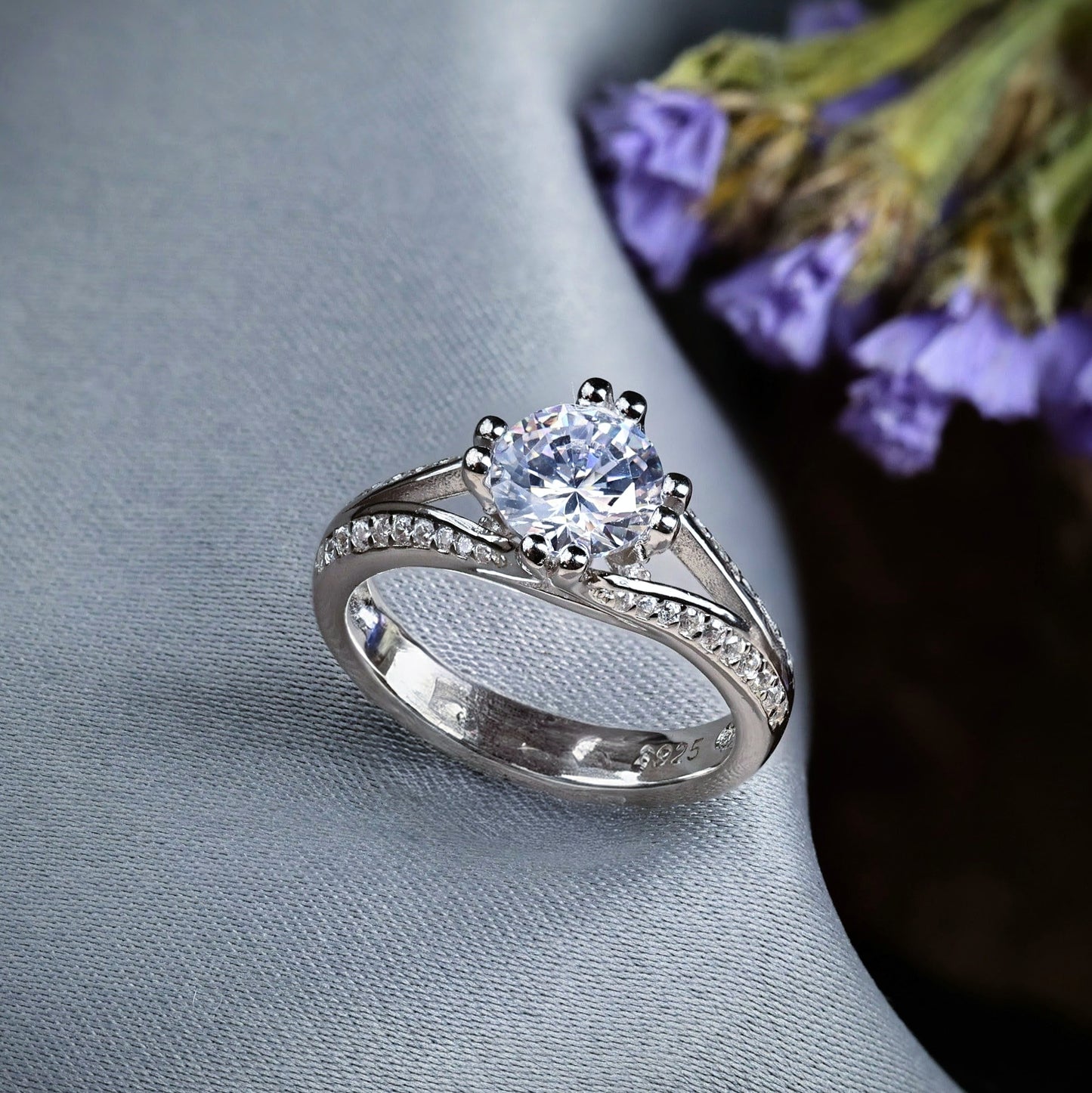 Crushin On You Solitaire Ring