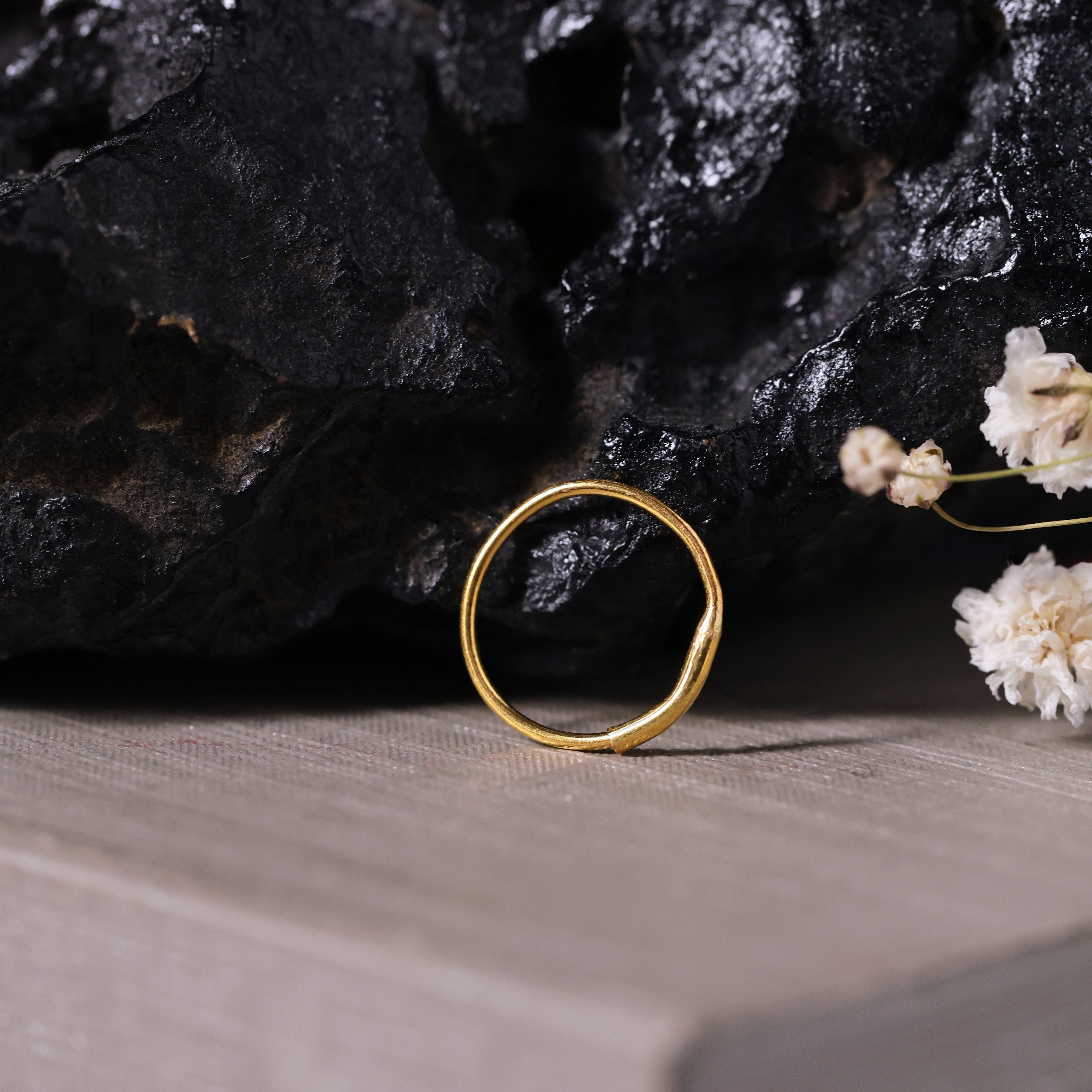 21k Gold Nose Ring