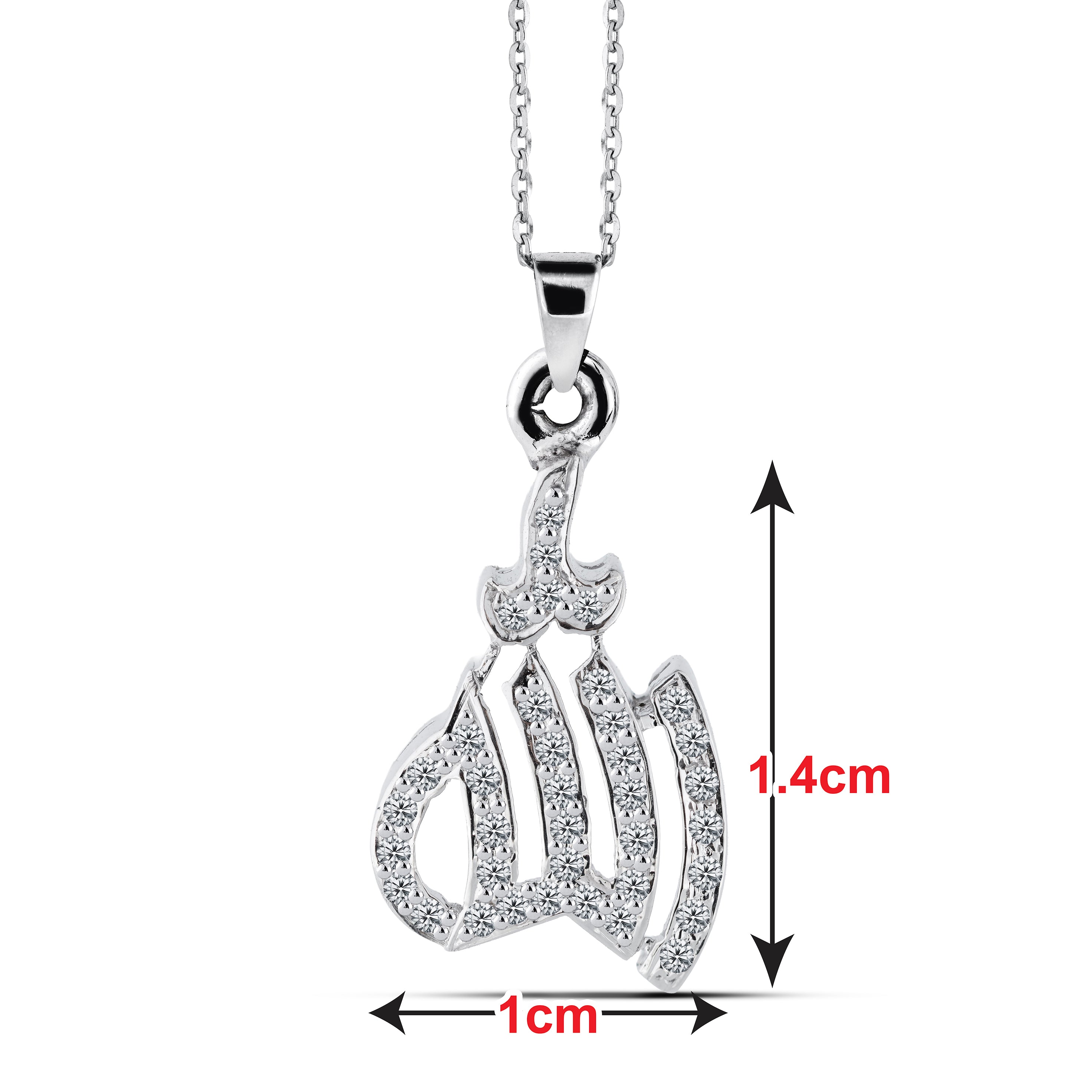 21k Gold Diamond Pendant