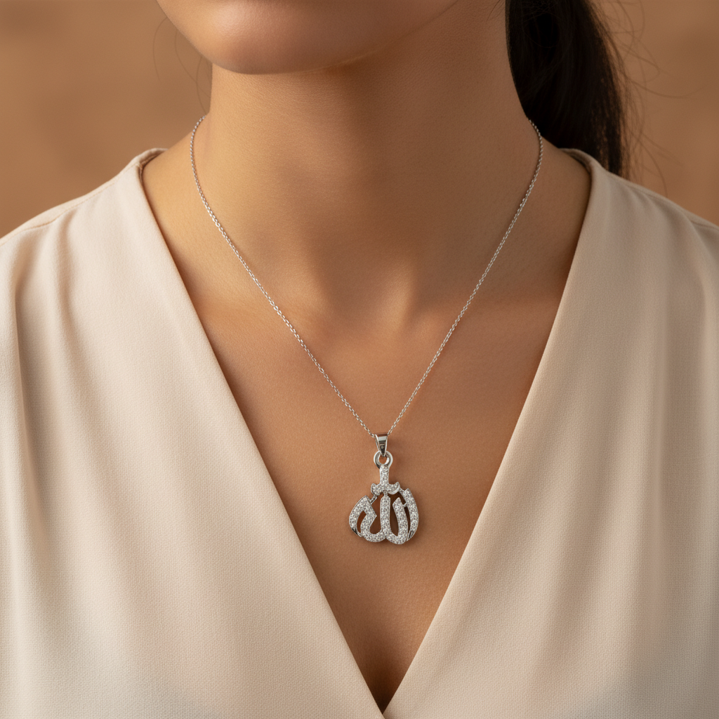 21kGold &Diamond Pendant